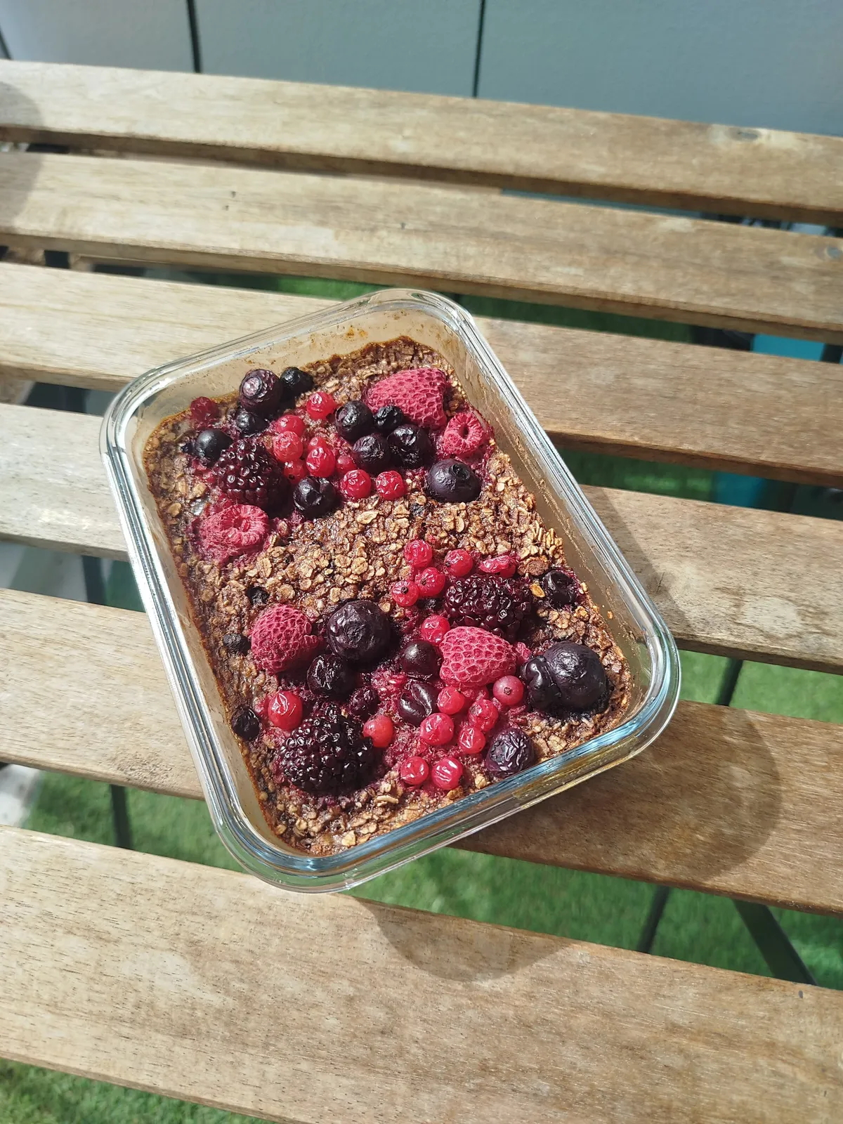 Baked oat