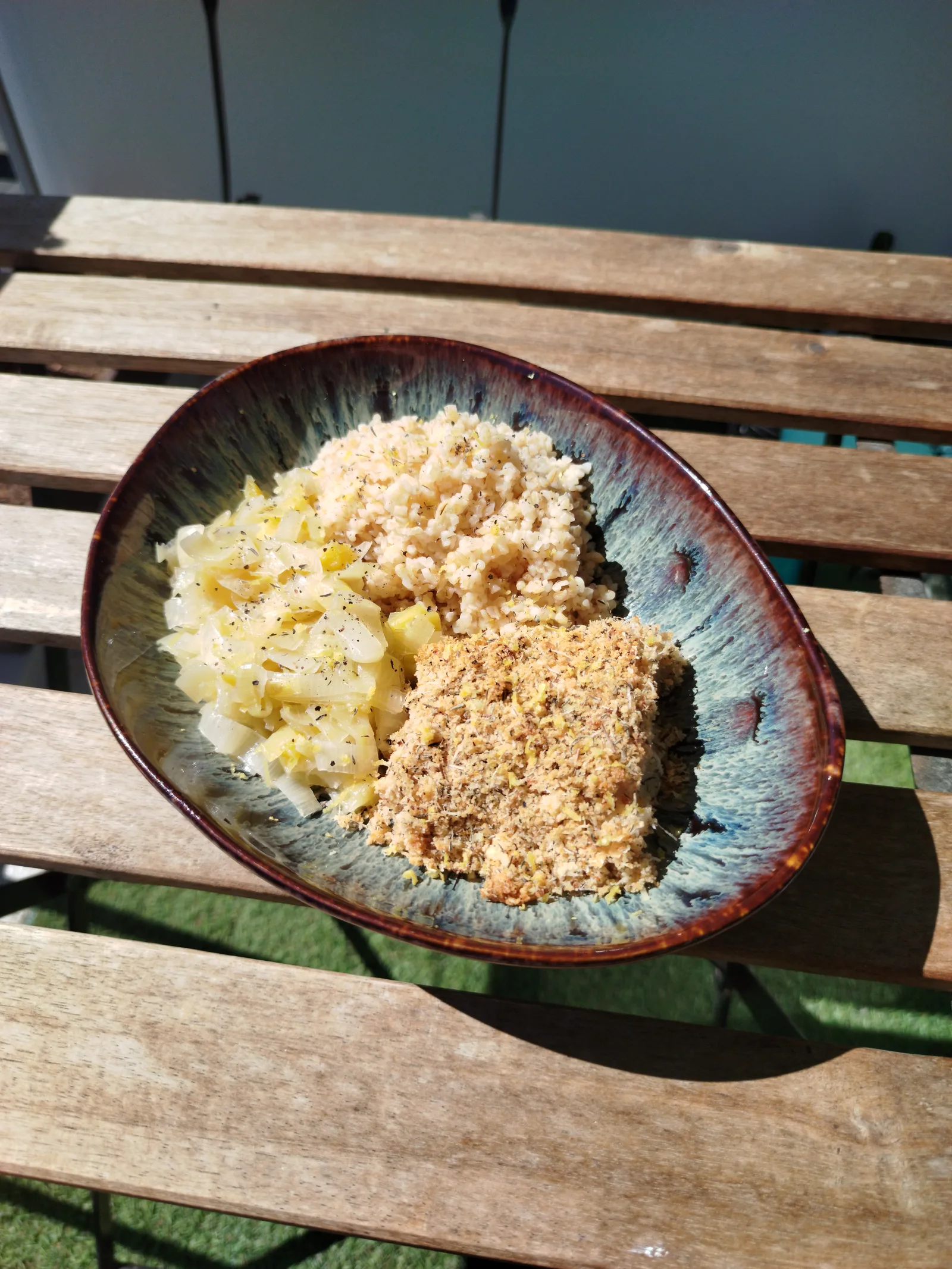 Cabillaud en croûte de parmesan