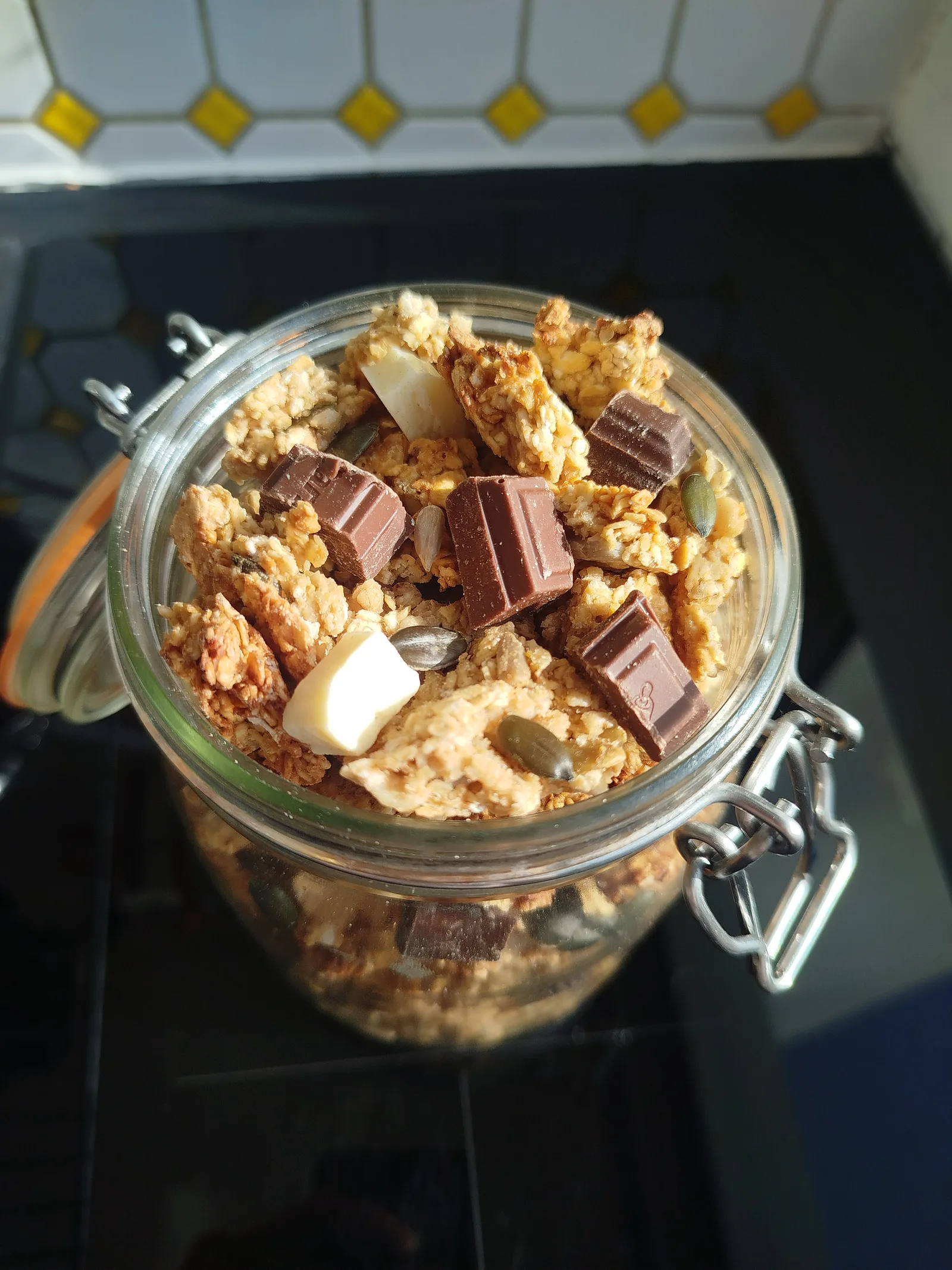 Granola aux 3 chocolats