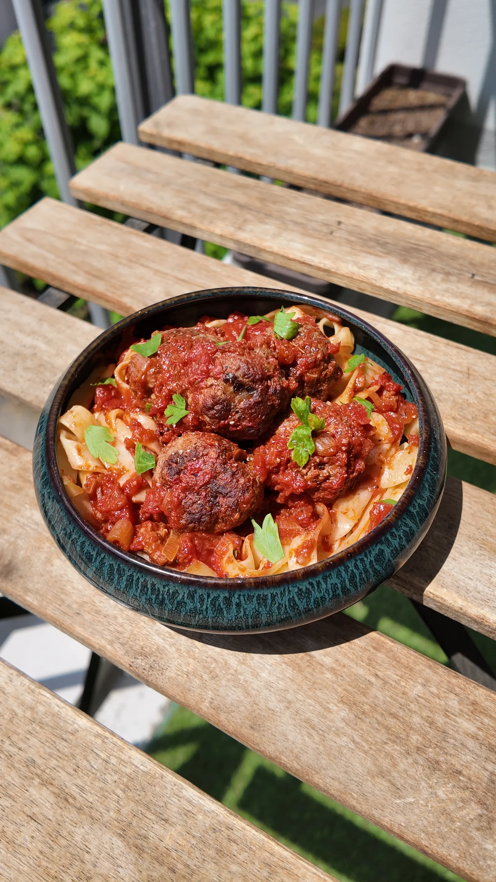 Boulettes de bœuf à la sauce tomate maison