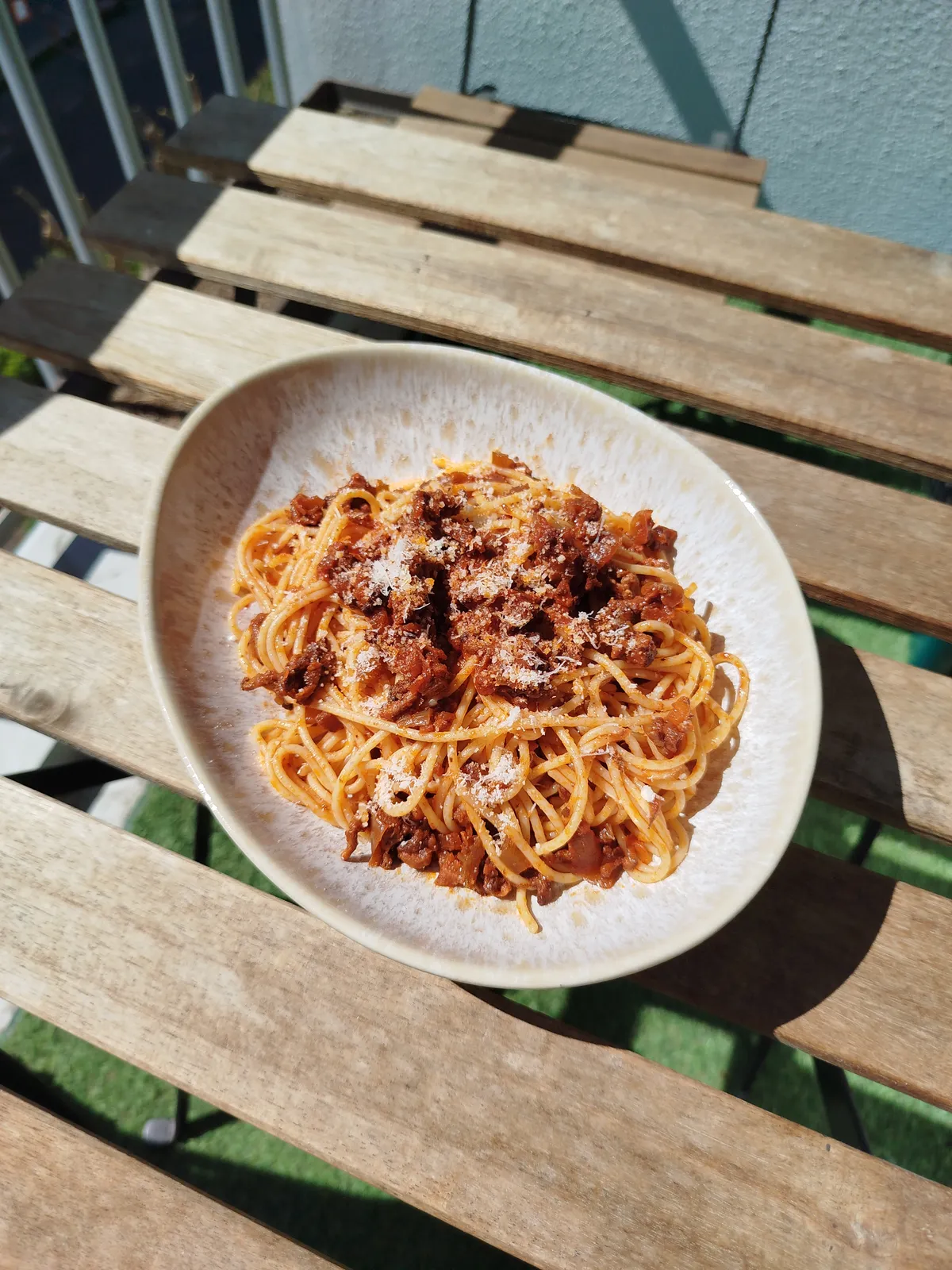 Spaghetti à la bolognaise maison